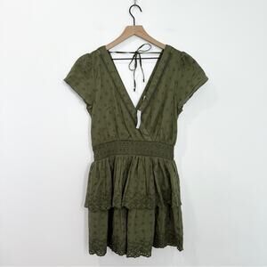 American Eagle Outfitters Olive Mini Dress